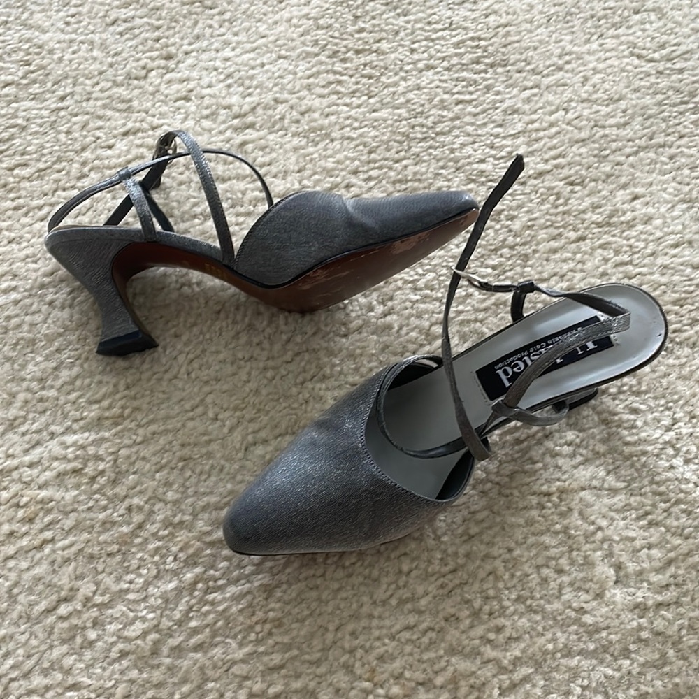 Silver heels